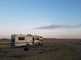 The Frenchman Valley Campground, pretty bare!