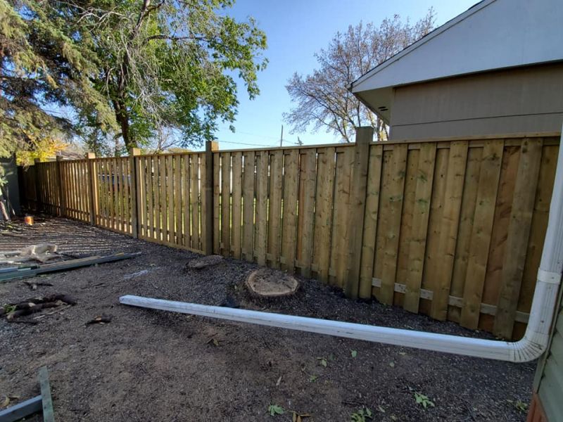 new fence