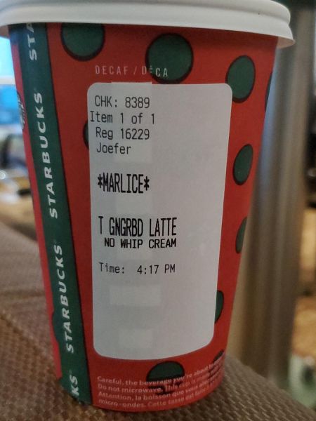 Marlice... you ain't much until your name was misspelled by Starbucks :)