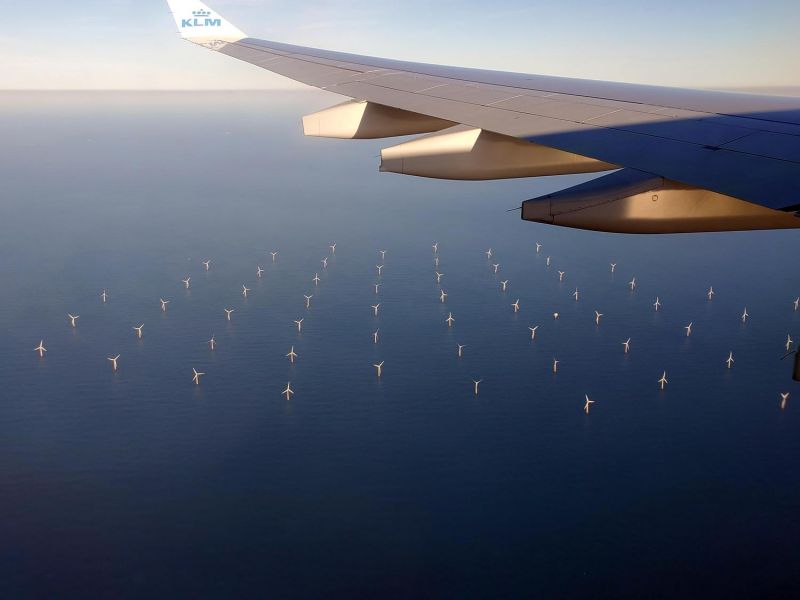 windmills close to the Netherlands