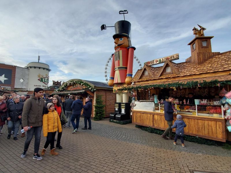 at the Christmas Market at the CentrO in Oberhausen