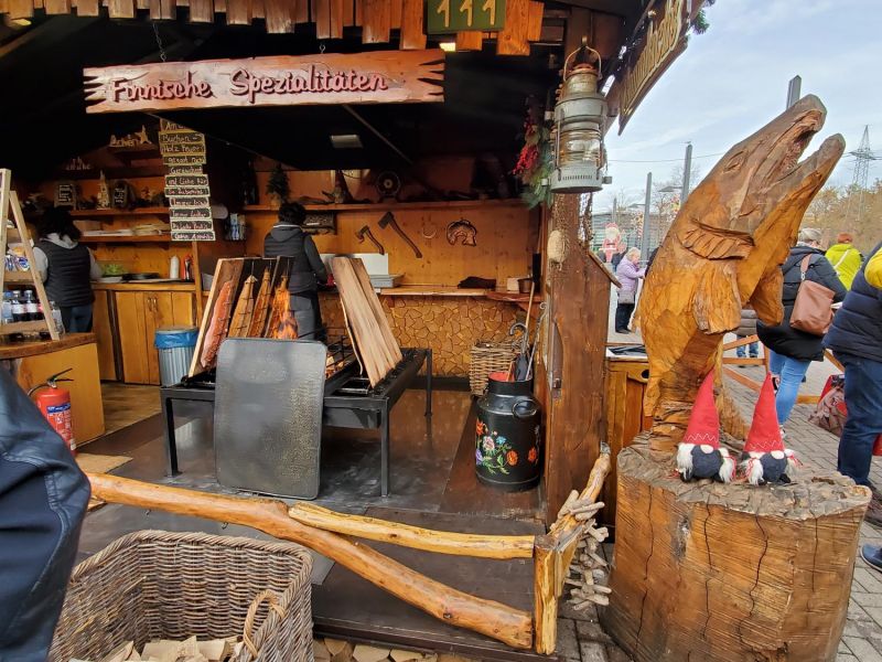 stall at the Christmas Market at the CentrO in Oberhausen