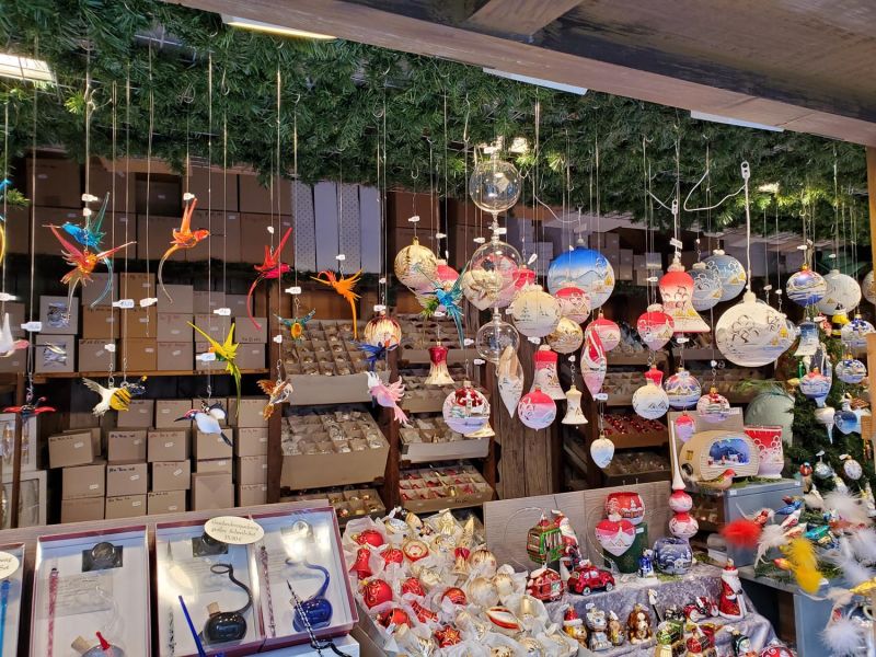 stall at the Christmas Market at the CentrO in Oberhausen