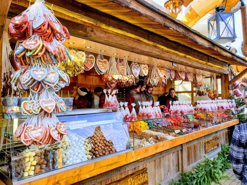stall at the Christmas Market at the CentrO in Oberhausen
