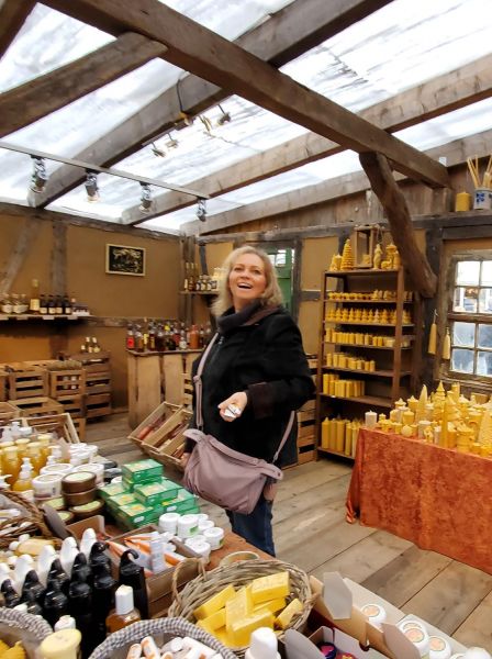 stall at the Christmas Market at the CentrO in Oberhausen