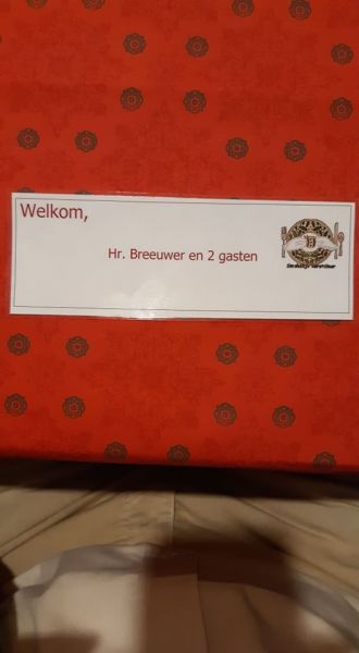 Christmas dinner at dad's home, pic by Ton Breeuwer