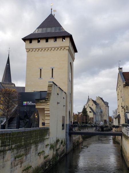 Geulpoort, Valkenburg, medieval gate destroyed in 17th century, rebuild in 2014