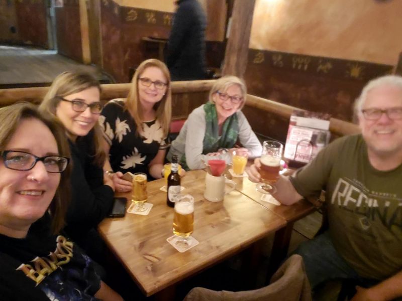 With some former coworkers at Tijuana in Aachen