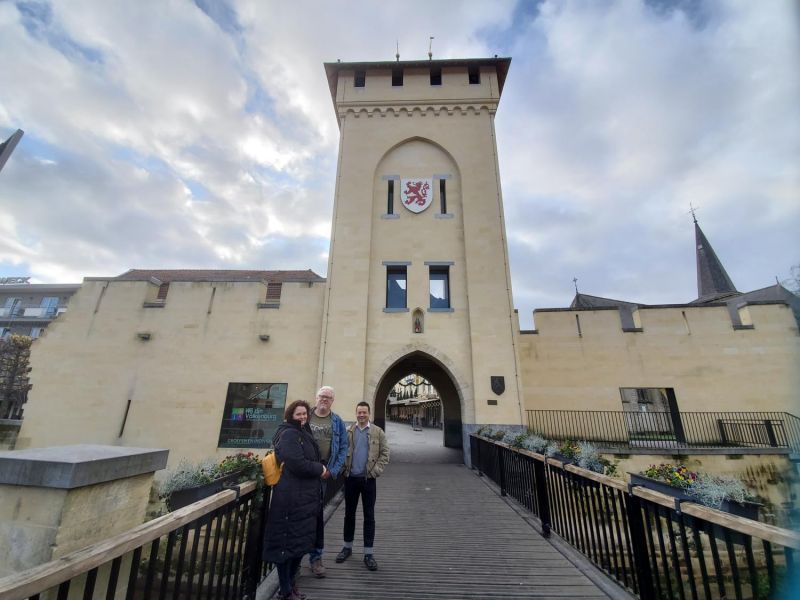 Geulpoort, Valkenburg, medieval gate destroyed in 17th century, rebuild in 2014