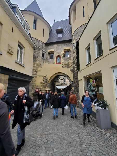 medieval Grendelpoort, Valkenburg, restored in 2014