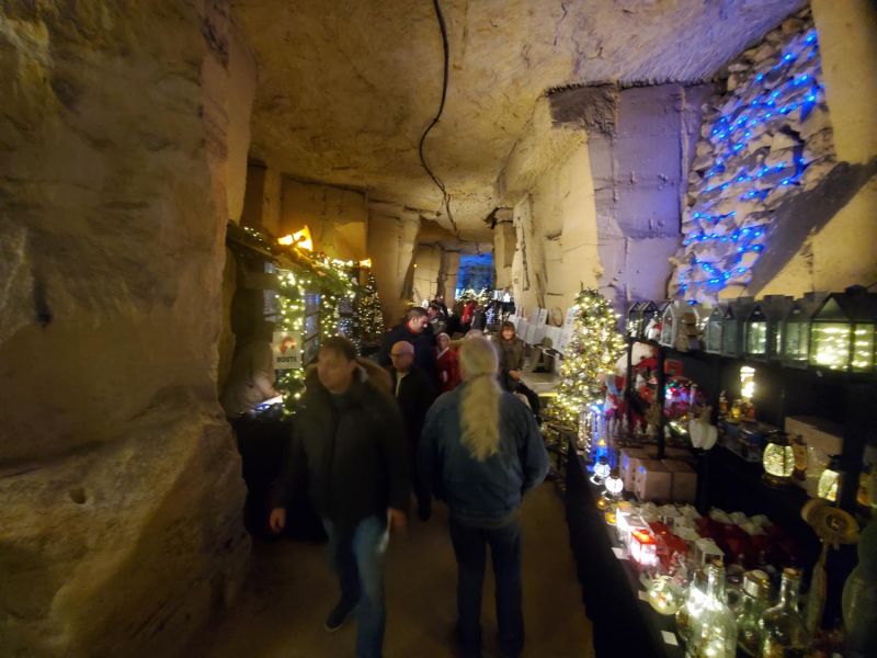 Christmas Market, Velvet Cave, Valkenburg