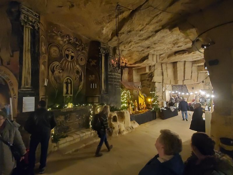 Christmas Market, Velvet Cave, Valkenburg