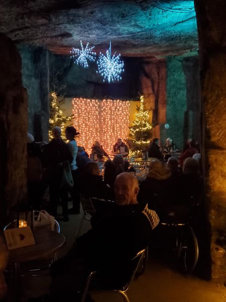 Christmas Market, Velvet Cave, Valkenburg