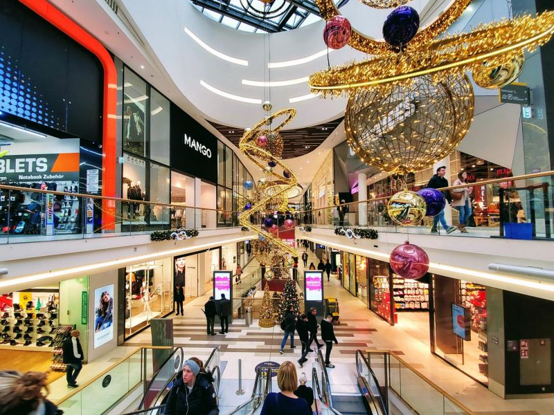 Aquis Plaza, a fairly new, big shopping mall