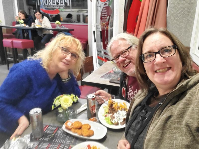 with Irmgard in Peperoni in Ahrweiler