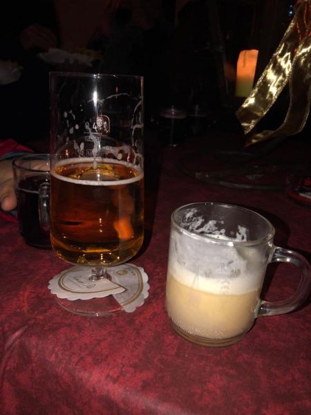 glühwein, beer and eggnog at the Christmas market in Ahrweiler (pic by Irmgard)