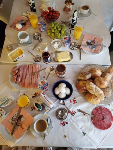 big breakfast in the morning, thanks Irmgard!!