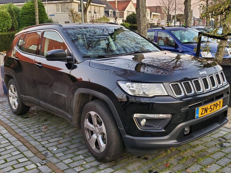 our rental car from Hertz, Jeep Compass