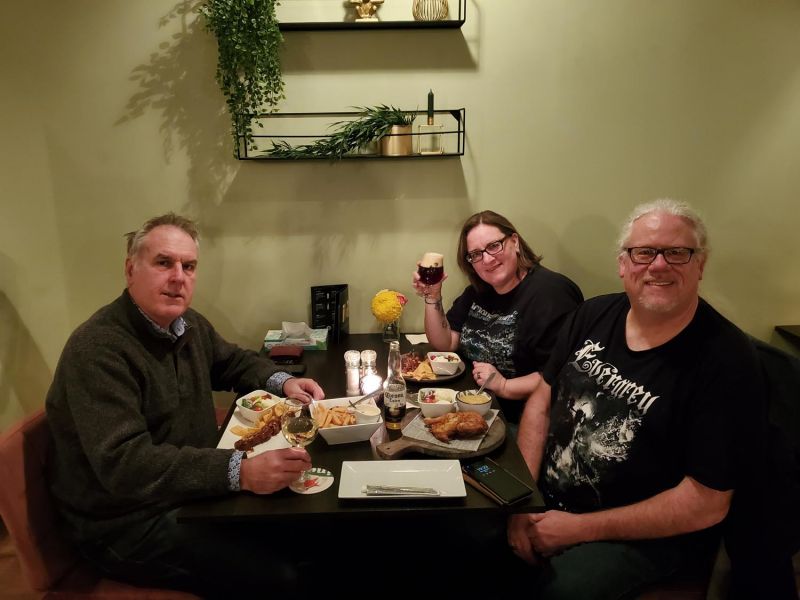 with Ton at Orries in Nieuw-Vennep