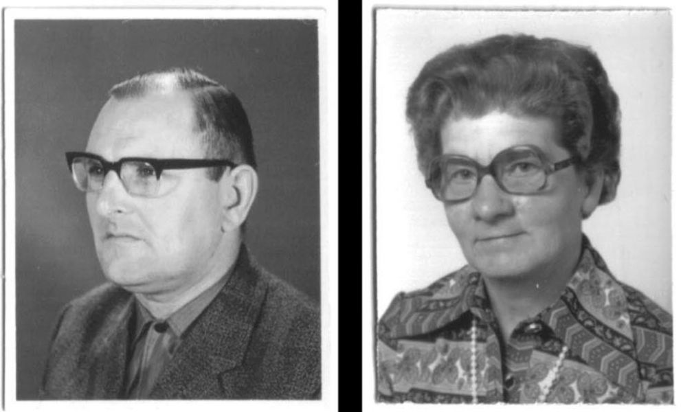 Dad and mom back in the 60s and/or 70s