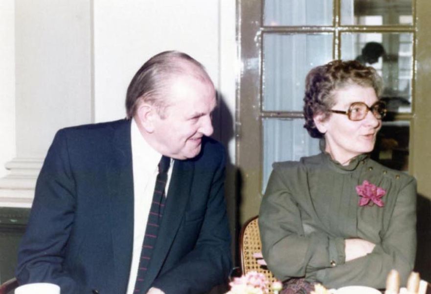 Dad and mom, I think in the late 70s