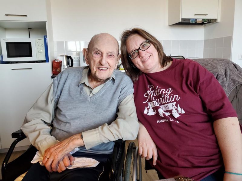 dad and Marlies when we were last there in November/December 2019